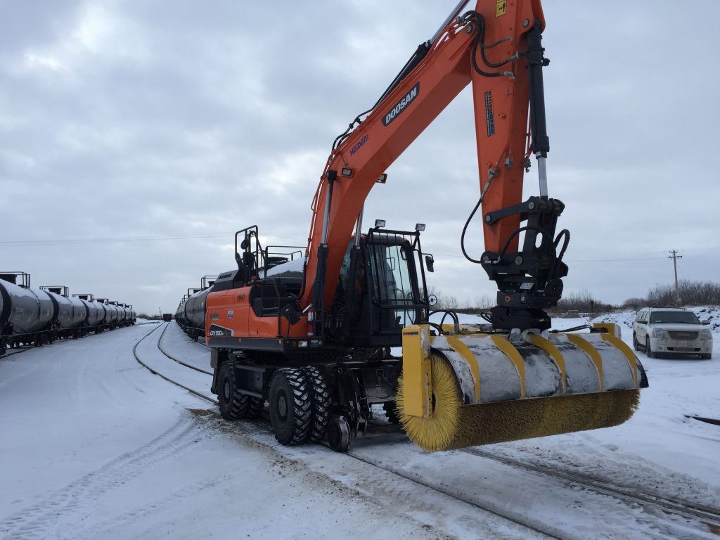 Trackway - Sweeper Attachment